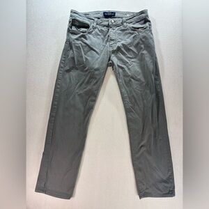 Mavi Jeans Zach Men’s 36x30 Gray Straight Leg Stretch Denim Pants